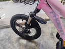 凤凰（Phoenix）儿童自行车男女宝宝脚踏车3-8-12岁儿童山地车14-18-22寸小孩单车 极氪一体轮+ 迷人粉+ 悍马辅助轮 16寸适合身高（105-130cm） 实拍图