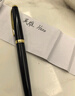 英雄（HERO）【热门商品】钢笔  礼盒 荣耀系列 商务送礼日常书写男女办公签字笔墨水套装 黑色 实拍图