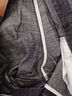 立蒙（LIMENG）牛仔裤男直筒宽松弹力大码四季款休闲牛仔裤潮 黑色(常规) 33  实拍图