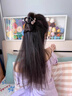 两世欢少发量抓夹女高级感2025新款发夹发卡后脑勺夹子头饰鲨鱼夹盘发夹 咖色珠抓夹【亏本趁店长未发现】 实拍图
