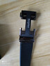 迈尔顿保罗皮带男士H自动扣头层牛皮裤腰带男2025年最新款送男友老公 时尚款枪色-130cm 实拍图