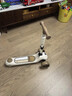 贝易（BEIE）至尊滑板车二合一婴儿童0-6岁折叠可坐宝宝礼物 卡其色（升级款） 实拍图