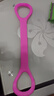 8字拉力器瑜伽带家用健美背弹力带开肩拉筋开背拉伸神器 粉色1条 实拍图