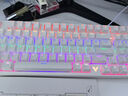 雷柏（Rapoo）V500PRO-98升级款 98键有线背光机械键盘 炫酷RGB侧灯游戏吃鸡办公全键无冲可编程键盘 白色红轴 实拍图