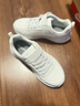 Skechers斯凯奇童鞋运动鞋男女儿童鞋魔术贴秋冬鞋中大童跑步鞋405315L 【四季款】男童-白色/WHT 34 实拍图