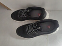 足力健老人鞋中老年轻便休闲散步鞋2431380J 男 黑色 44 实拍图