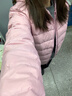 亚瑟士亚瑟士童装25年冬季儿童柔软舒适三防轻薄保暖羽绒服【高充绒量】 粉色 清洁度1000-鸭绒 170 充绒量109.2g 实拍图