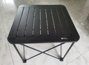 牧高笛（MOBIGARDEN）折叠桌 户外露营轻量便携野餐桌铝合金折叠桌S NX20665044 静谧黑 实拍图