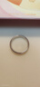 XUPING旭平首饰小众经典大气简约情侣戒指素圈ins风礼物 素圈戒指【8码-面宽约3mm】 实拍图