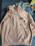 森马（Semir）[商场同款]中国国家地理系列卫衣女图案2024新款加绒宽松冬装 橡皮粉61214 S 实拍图