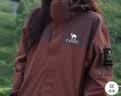 骆驼（CAMEL）户外冲锋衣AK80硬壳三合一男女防暴雨登山服进藏外套 A34CATR808 实拍图