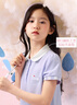 巴拉巴拉女童裙子儿童连衣裙2025夏装中大童洋气撞色Polo裙208225111011 实拍图