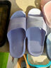 俞兆林孕妇老人防滑拖鞋女夏季浴室洗澡居家凉拖鞋男 YG005 实拍图