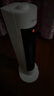 美的（Midea）【超级单品】暖风机/小太阳取暖器/全屋升温电暖器/立式轻音电暖气家用电热风扇节能烤火炉 HFV20D 实拍图