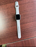 Apple/苹果 Watch SE 智能手表GPS款44毫米银色铝金属表壳丹宁色运动型表带M/L MXFC3CH/B 实拍图