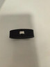 君沃皮带圈真皮圈配件头层牛皮环扣介子套圈套环男士腰带尾部固定皮环 光面黑色3.8cm 实拍图