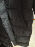 宏资琦羽绒棉服女冬季2025新款加厚中长款棉衣外套宽松过膝长款棉袄超厚 黑色 M （建议101—115斤） 实拍图