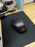 现代翼蛇 电竞办公游戏鼠标垫中小号 加厚电脑书桌键盘垫包边不包边任选 黑色220*180*2mm 实拍图