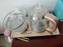 开品 全自动底部上水感应续水烧水壶 家用办公电茶炉烧水消毒电热水壶 嵌入式玻璃烧水壶茶桌一体套装 1L 香槟金 20X37CM 三壶款式 桶水款 实拍图