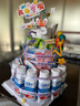 多美忆生日场景布置快乐男孩女孩儿童蛋糕装饰泡沫模型零食蛋糕diy材料 实拍图