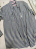 BLACKMONDAY【易打理】格子衬衫男士长袖春秋季商务抗皱免烫休闲衬衣 实拍图