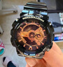卡西欧（CASIO）手表男G-SHOCK黑金运动电子学生青少年日韩表送男友GA-110GB-1A 实拍图