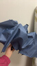 JCZS德国品牌反向防晒伞防紫外线晴雨两用遮阳伞双层黑胶长柄自动雨伞 晚波蓝【全自动合金骨架晴雨 8骨 实拍图
