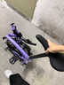 MC PANTANI国布折叠自行车成人折叠车自行车小布折叠自行车三折叠自行车BOB3 14寸香芋紫|三折叠车架+蓝图3速 实拍图
