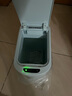纳仕达智能感应垃圾桶家用自动带盖防水卫生间厕所浴室小空间垃圾筒百搭 海盐蓝-7L-新品上市-充电款 【生活防水】窄型设计 实拍图