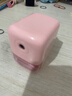 得力（deli） 卷笔刀手摇铅笔削笔器铅笔刀小学生刨笔机儿童卡通自动进铅转笔刀美术生可用 【简约款】自动进笔 粉色 实拍图