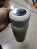 巧芬智能保温杯大容量男女儿童316不锈钢水杯便携高颜值学生随行杯子 316感应显温-橄榄绿400ml 实拍图