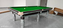 都格台球桌标准型钢库家用斯诺克商用成人球桌子中式黑八室内 9尺 银腿-【高配】-木库-大理石 实拍图