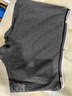 蕉内（Bananain）银皮301S男士内裤纯棉7A抗菌短裤青少年撞色腰带运动透气平角3件 渐变黑腰 3条 3XL 实拍图