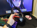 iKF V11 Pro7.1四模无线游戏耳机头戴式7.1环绕音效蓝牙有线电竞专用三角洲FPS无畏契约辨位 黑红色 实拍图