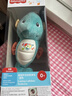 费雪（Fisher-Price）圣诞新年礼物儿童玩偶哄睡安抚-新版声光安抚海马（蓝色）GCK71 实拍图