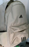 阿迪达斯adidas 男女运动休闲双肩包旅行包学生书包 IR9757 淡芝麻灰 实拍图