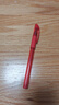 得力（deli）臻顺滑中性笔签字笔 0.7mm子弹头按动笔水笔 办公用品 红色 12支/盒 S02 实拍图