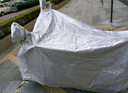 智国者电动车车衣车罩摩托车防晒防雪防雨罩防尘电瓶自行车小刀加厚通用 实拍图