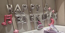 新新精艺 生日装饰气球周岁场景布置快乐告白成人女孩儿童派对表白带灯 实拍图