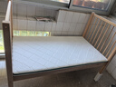 秋莹可升降榉木拼接床实木儿童床婴儿床加宽拼接大床小孩床边床拼接床 三护栏+6cm空气纤维床垫 高可调 可升降长150宽80高35【60护栏】 实拍图
