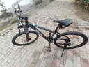 喜德盛（xds）山地自行车黑客350/旭日310 X6铝合金车架21速变速机械碟刹 黑客350黑银15.5寸（26款） 实拍图