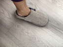 洁丽雅家居棉拖鞋男士2025新款家用秋冬季室内保暖大码抗菌防臭拖鞋女冬 咖啡 【99%抗菌 二代升级】 40-41 【适合39-40码】 实拍图