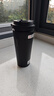 乐扣乐扣（LOCK&LOCK）元气保温杯不锈钢一键式弹跳盖咖啡杯车载商务杯子【年会福利】 黑色 550ml 实拍图