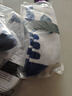 准者篮球袜子男运动休闲袜抗菌干爽吸汗加厚毛巾底专业级精英中筒袜子 升级【莱卡+抗菌】白蓝色装 3双 实拍图