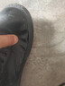 阿猫顿 厨师鞋男防滑防水厨房男士小黑鞋工作上班皮鞋男百搭风小皮鞋男 黑色基础款 38 实拍图