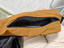 沐霓质感好棒韩国博主风牛角包斜挎包超轻大容量可单肩斜挎饺子包 棕色 实拍图