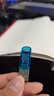 闪迪（SanDisk）128GB U盘 CZ73 时尚蓝色 安全加密 数据恢复 学习电脑办公投标 小巧便携 车载 大容量金属优盘 实拍图