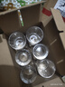 CLITON白酒杯套装带刻度二两杯一口杯子弹杯烈酒杯玻璃杯威士忌杯6只 实拍图