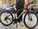 金武端自行车成人山地车公路赛车单车骑行变速超轻越野中学生初中青少年 顶配版-辐条轮-黑白色 26寸21速 实拍图