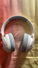 黑鲨头戴式蓝牙耳机白条免息【国补立减10%】游戏无线降噪高音质低延迟适用三角洲FPS吃鸡打瓦 银白 实拍图